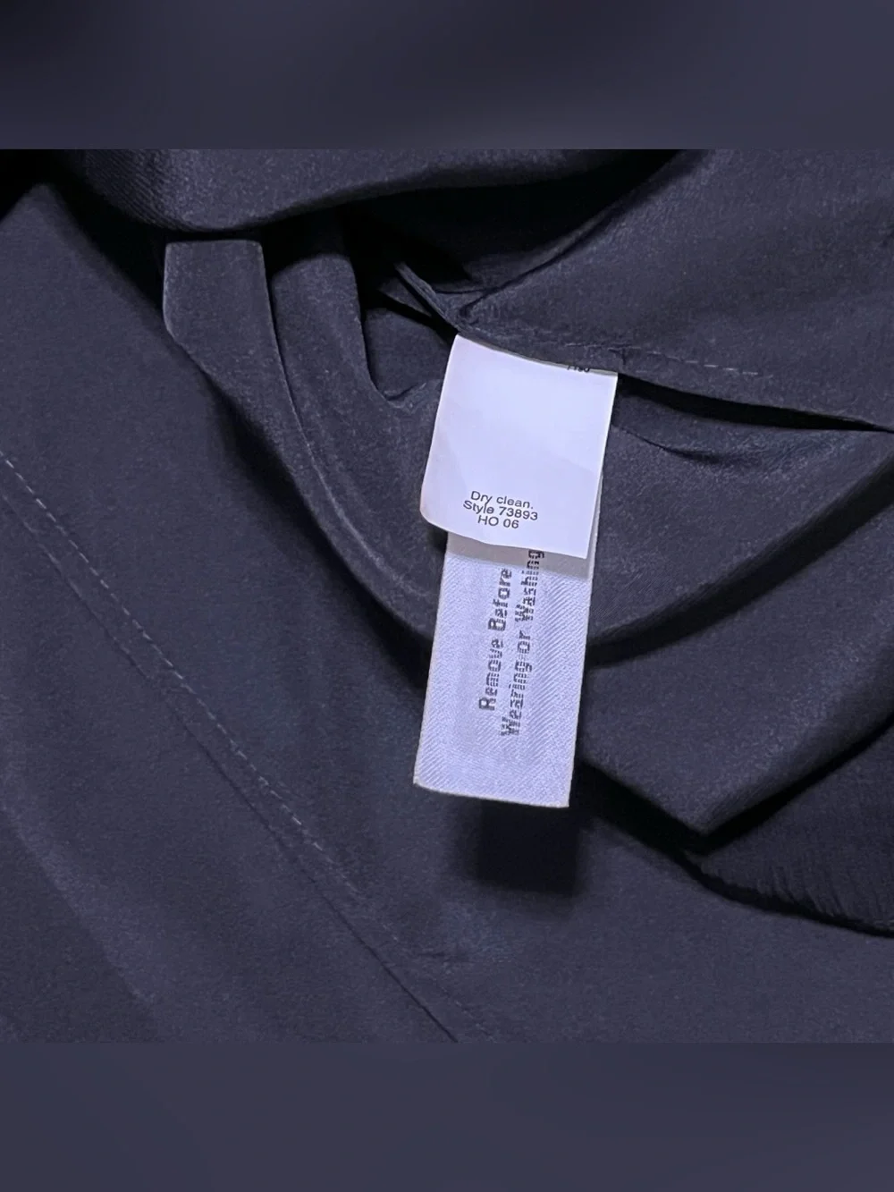 J.Crew Black Strapless Silk Chiffon Cocktail Dress‎